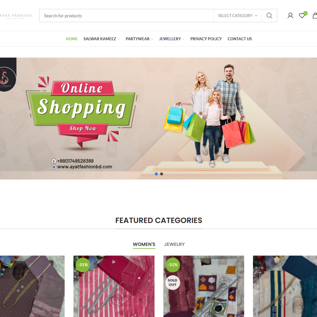 Ayat Fashion E-commerce