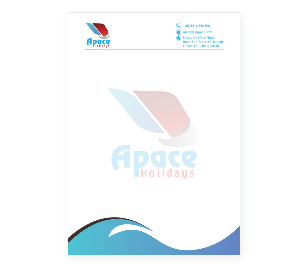 Letterhead Pad – Apace02
