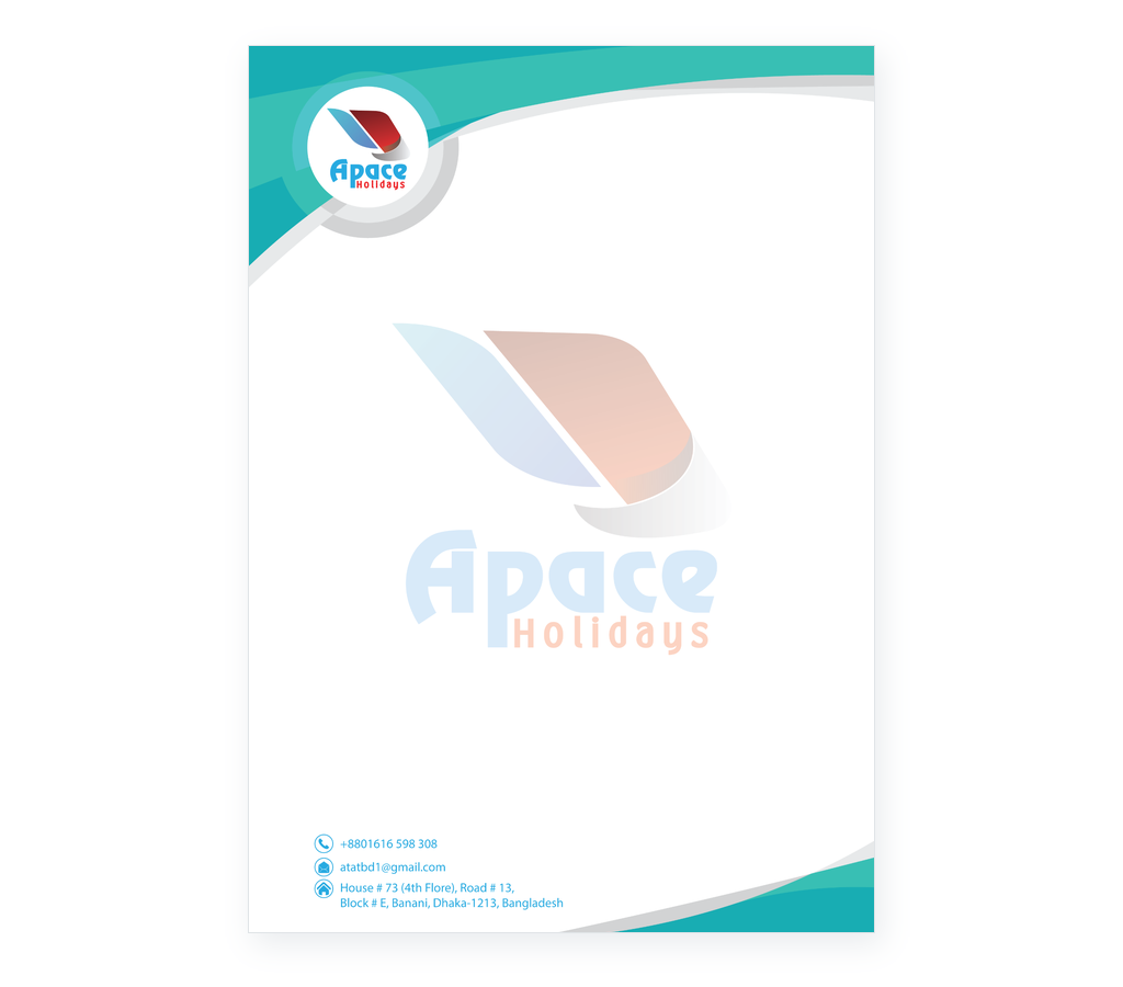 Letterhead Pad – Apace03